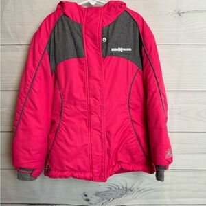 Zero Xposur Boarding Co coat girl size 7/8 pink